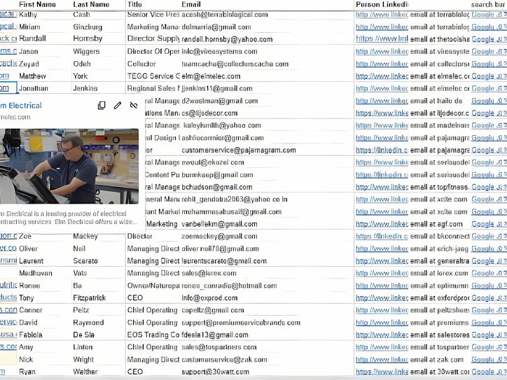Decision-Maker Contact Research